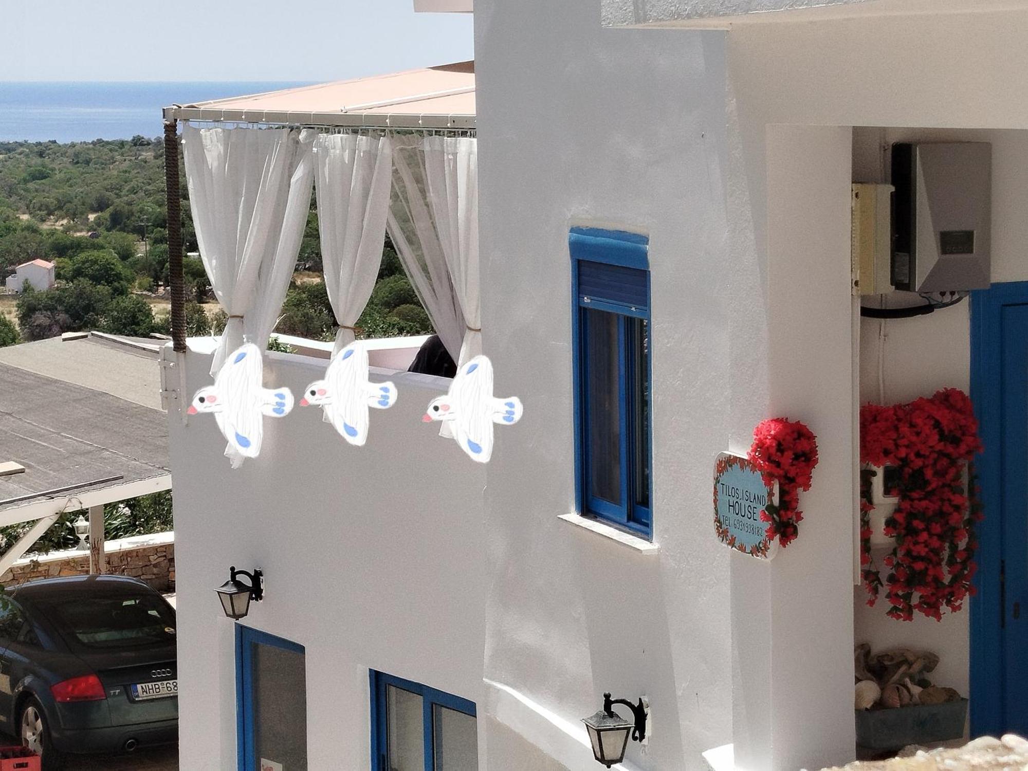 Tilos Island House Megálon Choríon Extérieur photo
